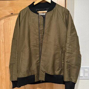 Rogue Territory   Jungle Cloth Flight Jacket - Olive
